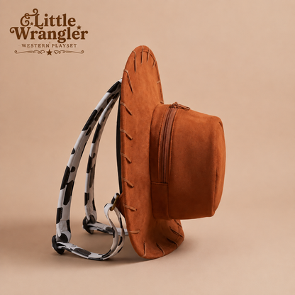 LittleWrangler® Cowgirl Hat Backpack